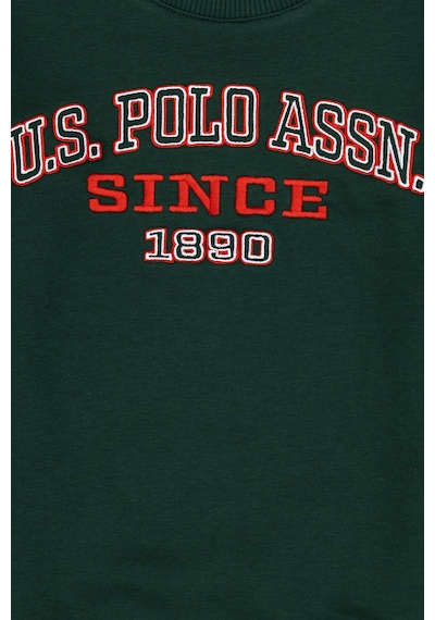 U.S. Polo Assn. Erkek Çocuk Koyu Yeşil Bisiklet Yaka Sweatshirt 50313843-VR079 U.S. Polo Assn. Erkek Çocuk Koyu Yeşil Bisiklet Yaka Sweatshirt 50313843-VR079