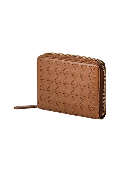 Serapian Mosaico Mini Fermuarlı Cüzdan Srmoswsl712411k119 Kahverengi