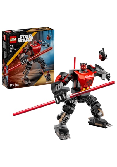LEGO® Star Wars: Klon Savaşları Darth Maul™ Robotu 75411 - 6 Yaş ve Üzeri Çocuklar için Yaratıcı Oyuncak Yapım Seti (143 Parça)