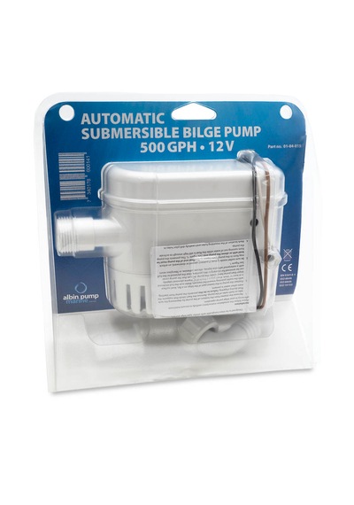 Albin Otomatik Sintine Pompası. 500gph 12v. Tekne Pompası