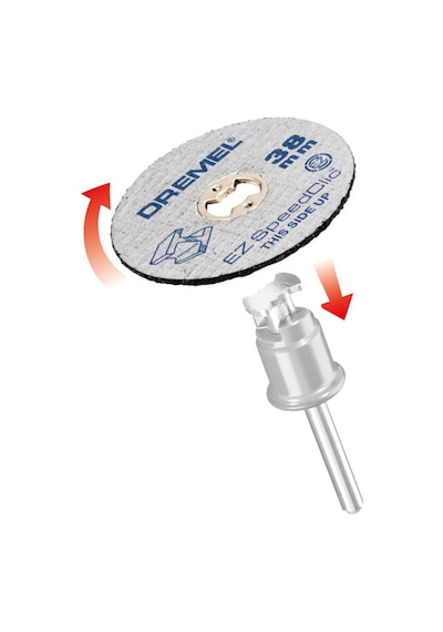 Dremel Ez Speedclic Metal Kesme Diskleri 38 Mm (Sc456) 5'Li - 2615S456JC