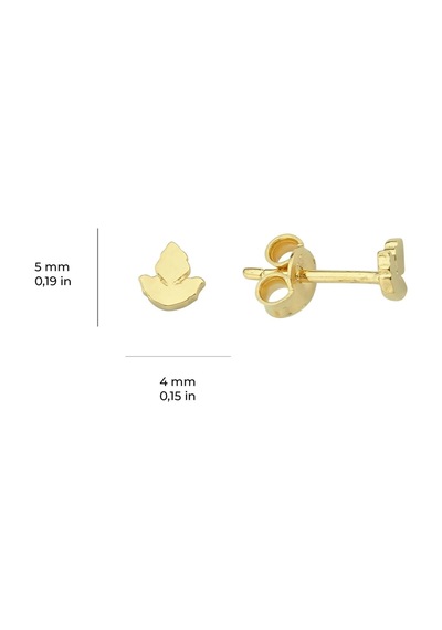 Goldkupe 14 Ayar Altın Minik Küpe 0,50 Gr-1794