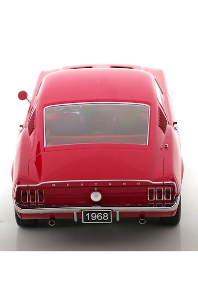 1:18 Kk Scale 1968 Ford Mustang Gt Fastback Kırmızı Model Araba