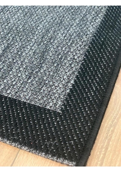 Saraz Halı Sisal Bordürlü Jut Hasır Halı 9714