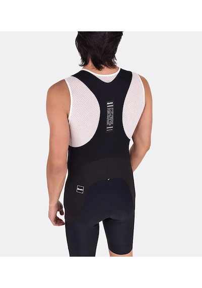 Santini Santını Impact Pad Askılı Kısa Tayt Siyah