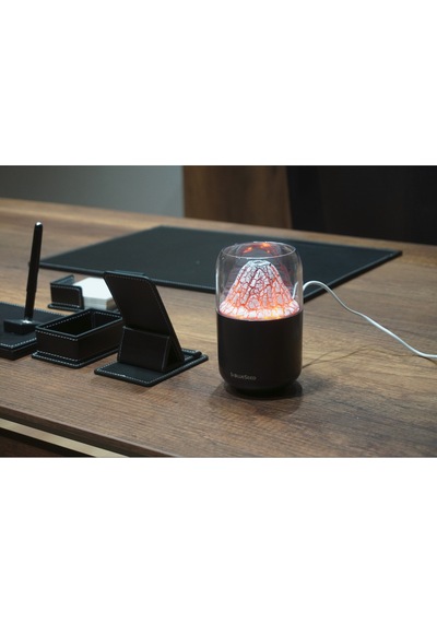 Bs-h2 Volkanik Buharlı Ultrasonic Led Işıklı Aroma Difüzörü Hava Nemlendirici