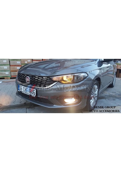 S-Dizayn  Fiat Egea Sedan Krom Ön Panjur Çıtası 2020 Üzeri
