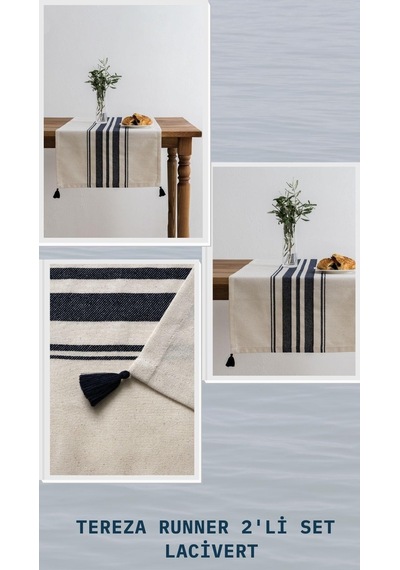 Tereza Runner 2'li Set Lacivert - Lacıvert