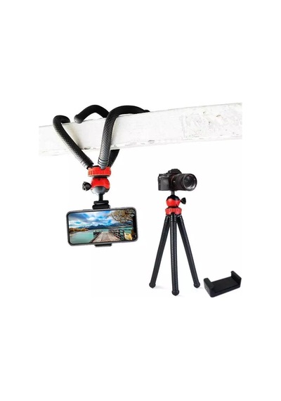 Thentech Ahtapot Bacaklı Tripod Esnek Sabitlenebilen Tripod Uyumlu