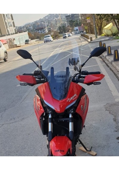 Motocam Yamaha Tracer 700 Ön Cam 2021-2026 Model 59cm Şeffaf Renkli 4mm Uzun