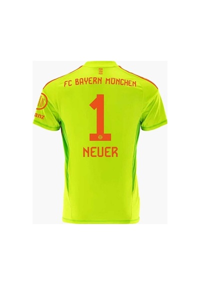 B.a.y.e.r.n M.ü.n.i.h 2024/25 Yeni Sezon Manuel Neuer Kaleci Form Çok Renkli
