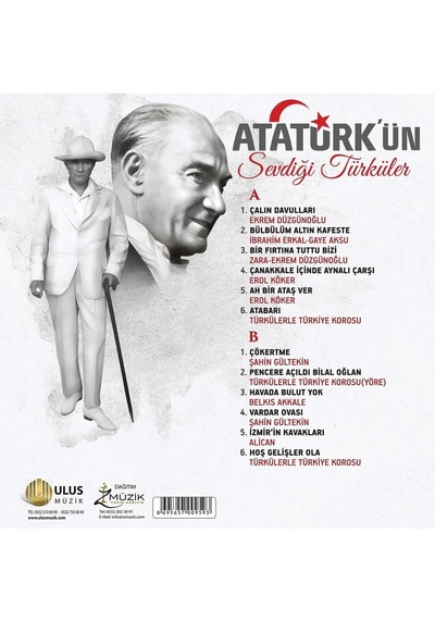 Atatürk'ün Sevdiği Türküler Plak Alithestereo
