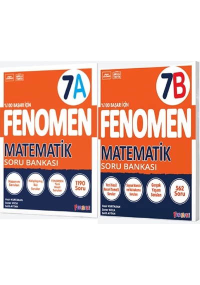 Fenomen Yayınları 7. Sınıf Matematik Seti