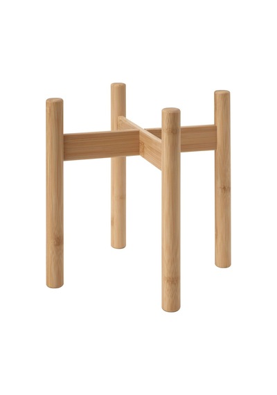 Çiçeklik, Bambu, 21 Cm 3 Adet
