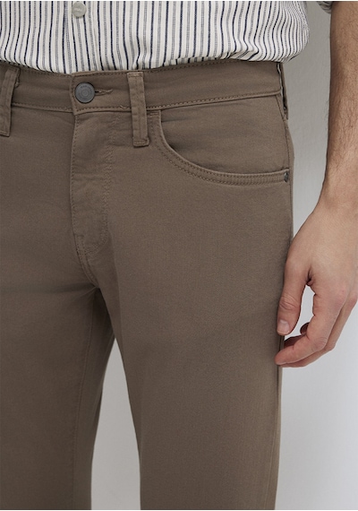 Mavi - Jake Kahverengi Gabardin Pantolon 00422a2788 Kahverengi