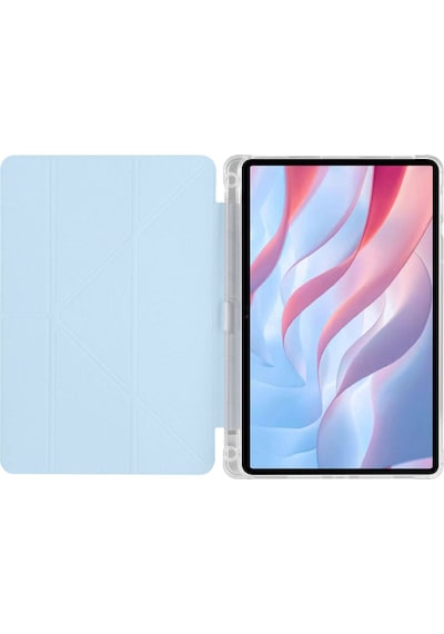 Zore Huawei Honor Pad X9 11.5' Kılıf Tri Folding Kalem Bölmeli Standlı Kılıf - Si Siyah