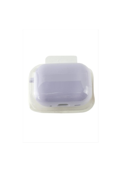Airpods 3 Nesil Uyumlu Kablosuz Silikonlu Kulaklık Kılıfı Lila