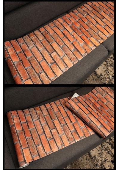 Desenli Kendiliginden Yapışkanlı Kaplama Folyosu 45 Cm X 1 Mt Elf109