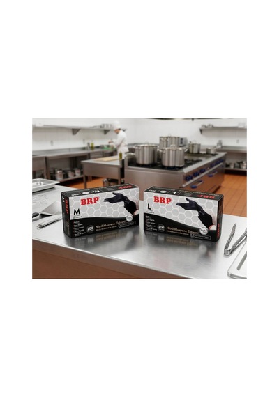 Siyah Nitril Eldiven 100 Lük M 5 Paket - 928163038