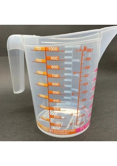 Home Özel Ölçü Kabı 1 Litre Çok Renkli