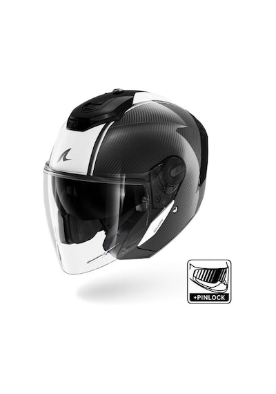 Shark Dwk Rs Jet Carbon Skın Açık Kask