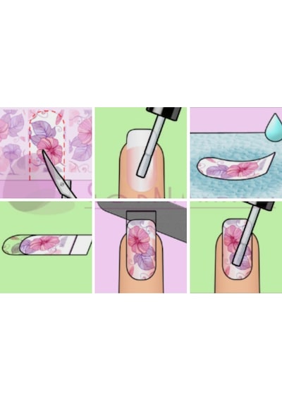 Sanel Gucci Dior D&G Tırnak Dövme Nail Art 666