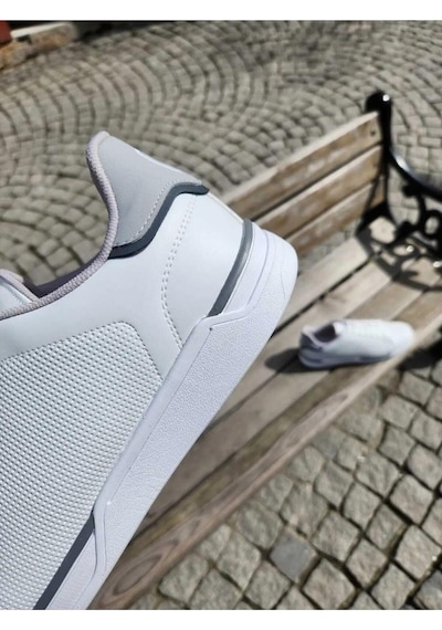 Jump 27974 Merdane E-whıte/l-grey Spor Ayakkabı 001