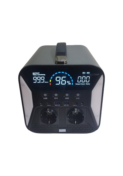 551 Powerbank 135.200 Mah Taşınabilir 550w Güç Kaynağı 4 Led Kamp