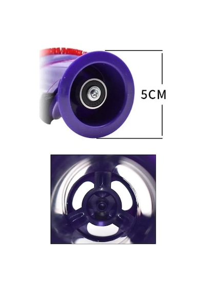 Dyson V10 Uyumlu Rulo Fırça - Halı Temizleme Başlığı İçin Yedek Dövücü Fırça