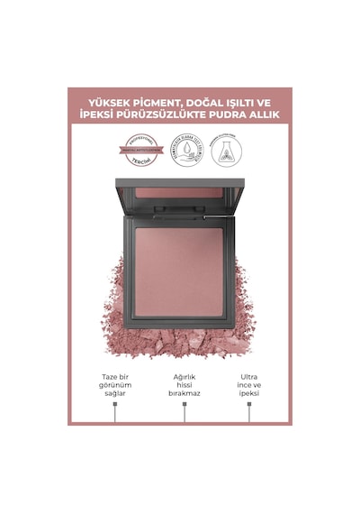 Alix Avien İpeksi Allık - Powder Blush 112 Rosewood