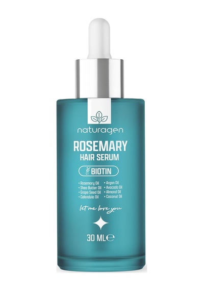 Naturagen Rosemary Hair Serum Biberiye Saç Serumu 30 Ml Yıpranmış Saçlar Biotin + 7 Farklı Yağ Kompleksi Sku: Smg8690010462435