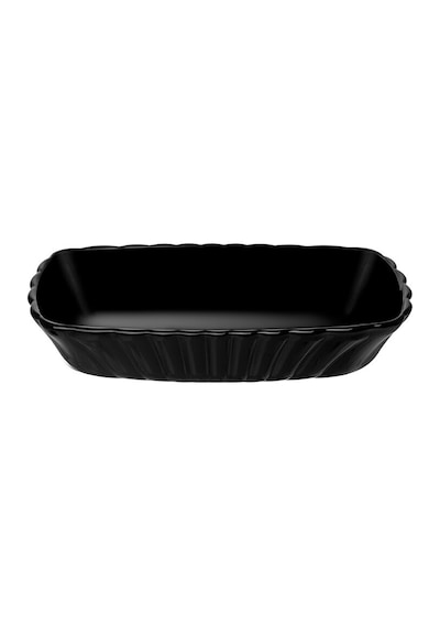 4 Adet Paşabahçe Mezze Servis Tabağı Siyah 2 Parça 17x11 Cm Çok Renkli