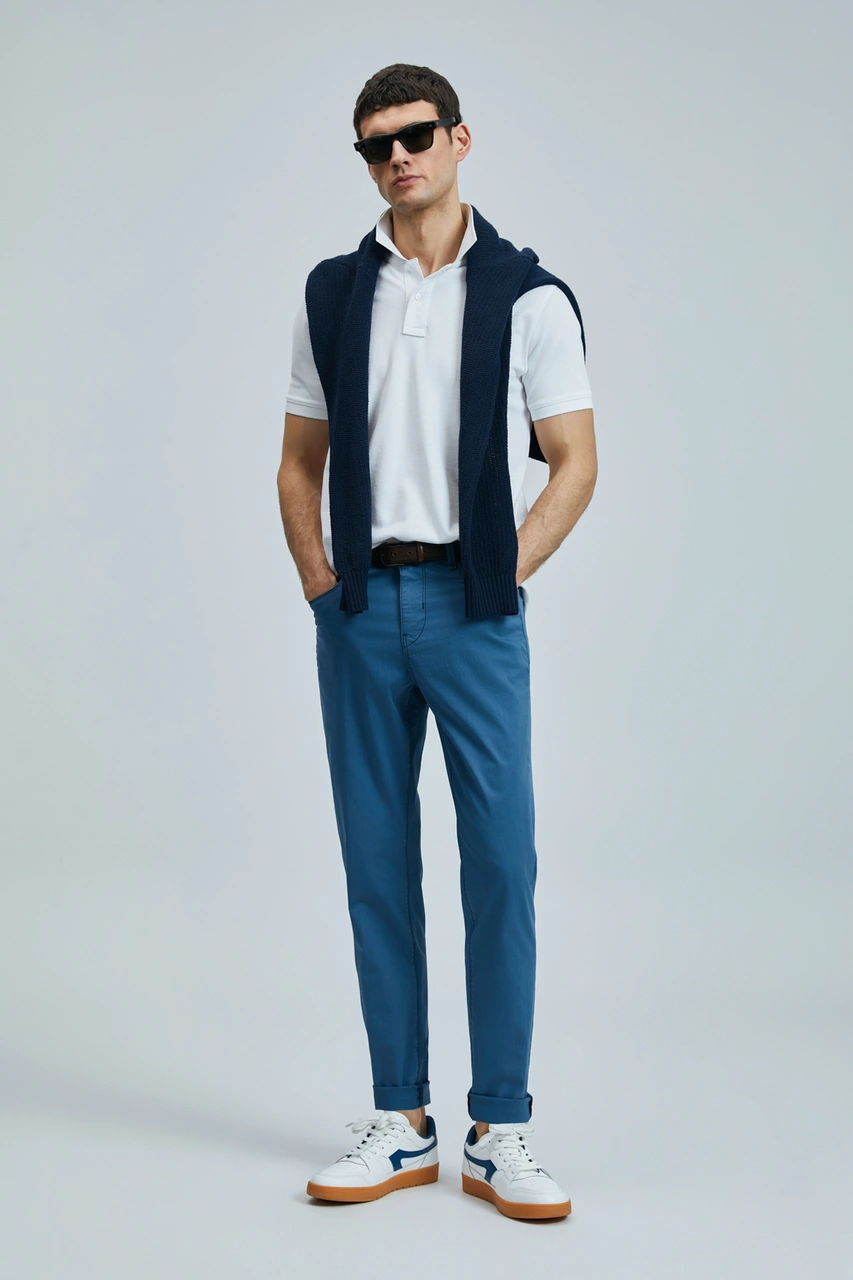 Lufian Helt Spor 5 Cep Erkek Pantolon Slim Fit Mürekkep Lacivert Mürekkep Lacivert 111190347100290 Mürekkep Lacivert