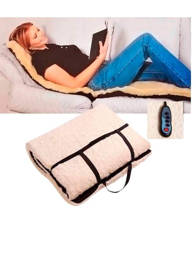 Full Body Masaj Minderi Isı Ve Titreşim Destekli Antrasit