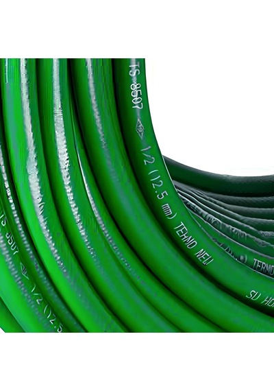 Ayrex 20 Metre Termo Bahçe Hortumu Dayanıklı 3 Katlı Sağlam Çeşme Su Sulama Yıkama Hortum 12.5 Mm 1/2"