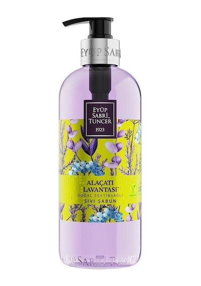 Eyüp Sabri Tuncer Alaçatı Lavantası Doğal Zeytinyağlı Sıvı Sabun 500 ML