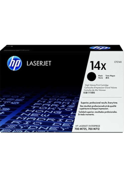 Hp 14X-Cf214X Toner Yüksek Kapasiteli M712