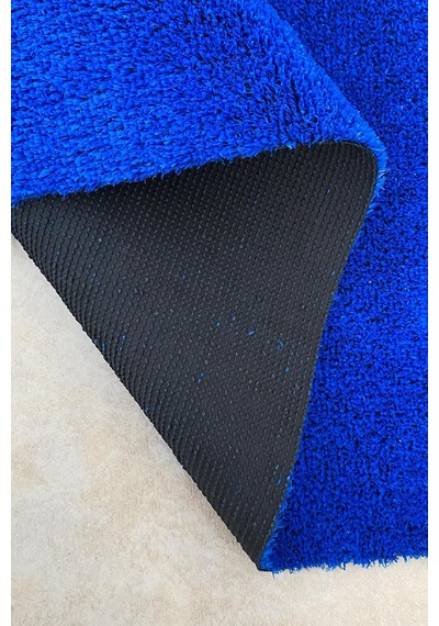 Grass Dekoratif Suni Çim Halı Balkon Bahçe Teras İç Dış Mekan Mavi Yapay Çim Halı 7 Mm Mavi 80 X 500 Genel