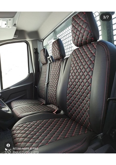 Ford Transit Araca Özel Deri Oto Koltuk Kılıfı (519858207)