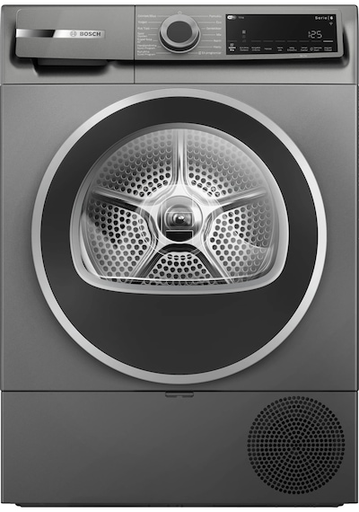 Bosch Serie 6 WQJ2520RTR 10 KG Isı Pompalı Çamaşır Kurutma Makinesi Antrasit
