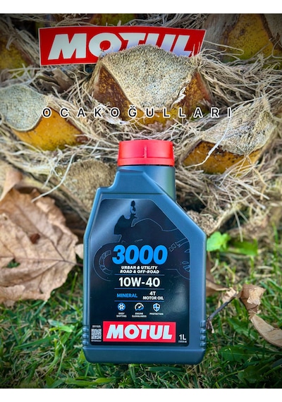 Motul 3000 10w-40 Mıneral Motor Yağı 1 Litre Yeni Seri