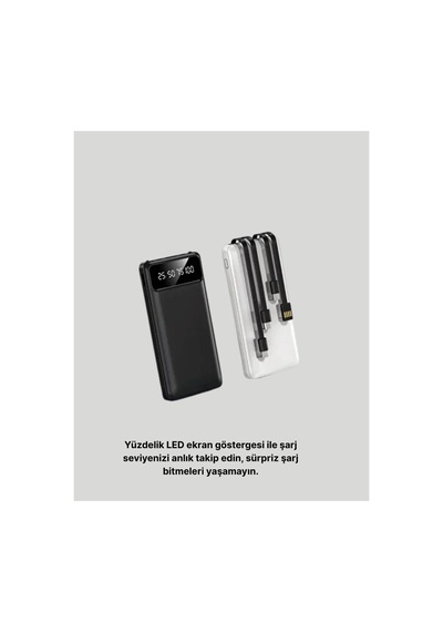 Çoklu Güvenlik Korumalı 20.000 Mah Powerbank Fener Özellikli - Hs08374647-3860 Renkli Renkli