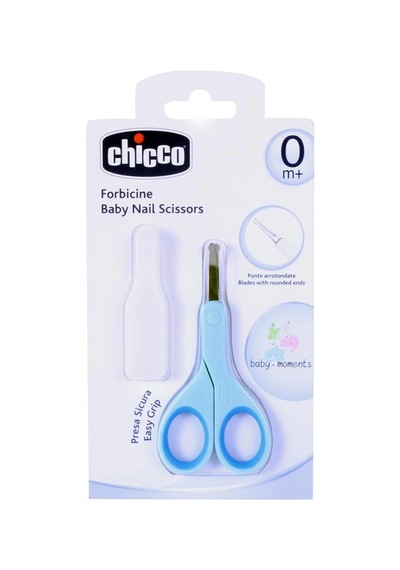 Chicco Kapaklı Tırnak Makası - Mavi