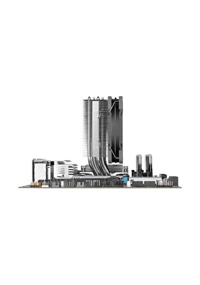 Ux400 Cl-p142-al12sw-a 1x120mm Argb Siyah Kule Tipi İşlemci Soğutucu Diğer