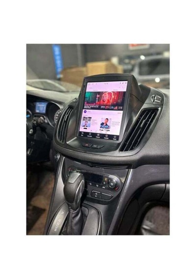 For-x Ford C-max Tesla 2013-2018 -9.7''android Gerçek 4+64 Gb Ram / 4 Çekirdek 1.6ghz / Wıfı 5.0ghz / Bt 5.4-kablosuz Carplay-hd Kamera-teknik Destekli 9.7''