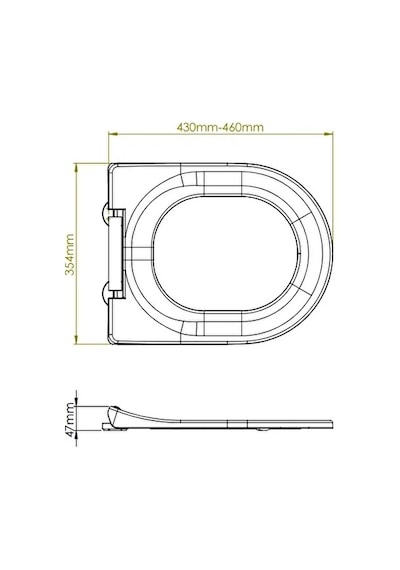 Slim I Nci Sedef Yavaş Kapanan Amortisörlü Klozet Kapagı