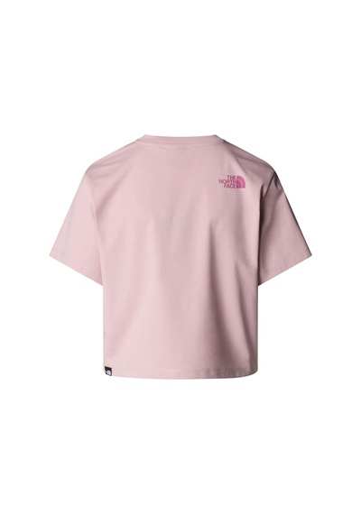 The North Face Kadın Ss Easy Relaxed Cropped Tişört Nf0a8a6ha1o1 Pembe
