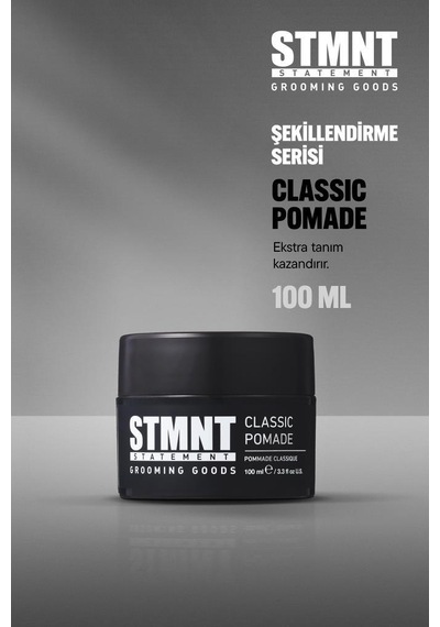 Stmnt Esnek Tutuş Doğal Parlaklık Klasik Saç Pomadı 100ml