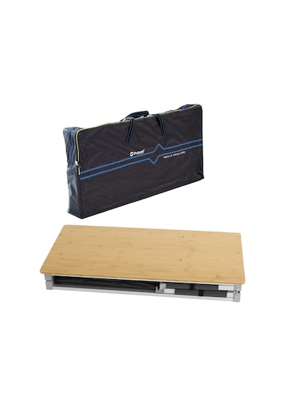 Outwell Padres Xl Storage Unit Bambu Portatif Kamp Mutfağı Çok Renkli