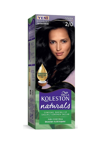 Koleston Naturals Sıyah 2/0